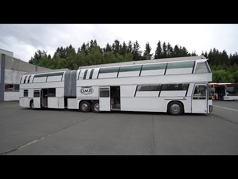 Largest motorhome diesel pusher ever. Made in Germany. No tricks, camping. Guinness Book of records.