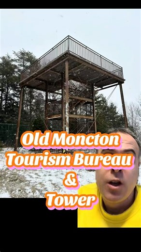 25 Years Later: Nostalgic Return to Lutes Mountain Lookout Tower, Moncton (Not Safe to Climb!)