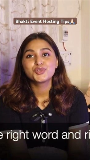 Choose the Right Word & The Right language || Bhakti Event Hosting Tips || #anchoringtips #bhakti