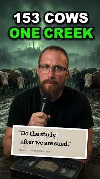 A Farmer Filmed His Cows DYING. It Was In The Creek #business #history #businesshistory
