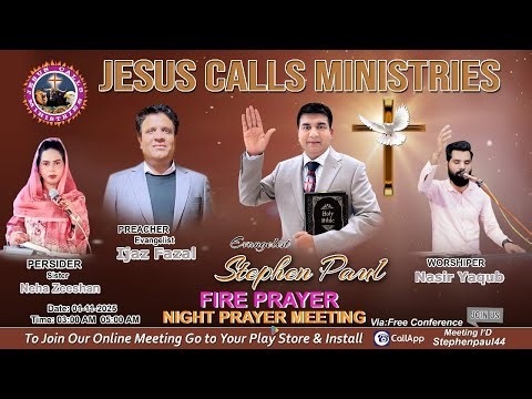 Jesus Calls Ministry (Evening Meeting 03-November-2025) Norway Oslo