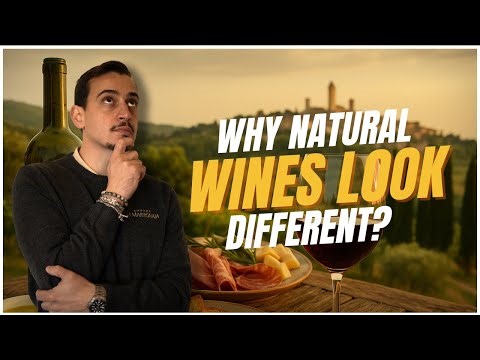 Why do some natural wines look cloudy or slightly hazy?