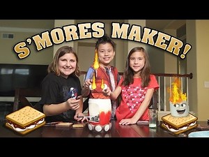 FLAMING MARSHMALLOWS with The Amazing S'MORES MAKER!