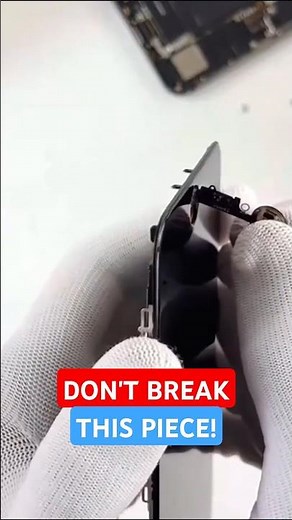 Reassembling Your iPhone Home Button the Right Way! #shorts