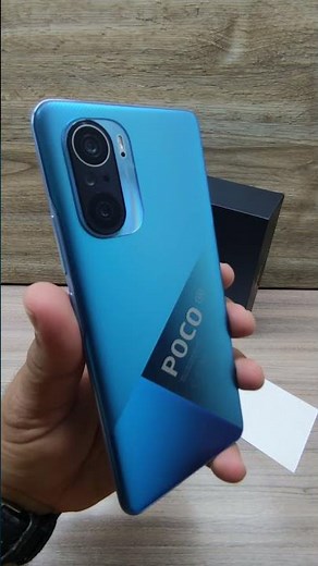 ESSE CELULAR VAI TE SURPREENDER POCO F3 5G DEEP OCEAN BLUE ( AZUL ) XIAOMI #unboxing
