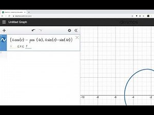 Graphing Parametric and Polar Equations in DESMOS.
