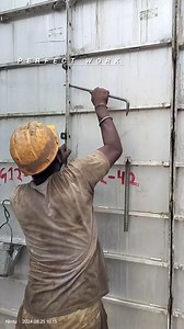 Mivan process of wall shuttering work #construction #civil #concert #steel #building #formwork #shuttering #plywood @highlight | Nintu Majumder
