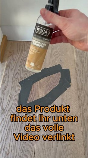 Removing parquet stains without sanding – tannic acid trick #parquet #diy #wood #stains