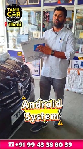 🚗✨ Upgrade your drive with the Renault Triber's stunning 13-inch Android Player!