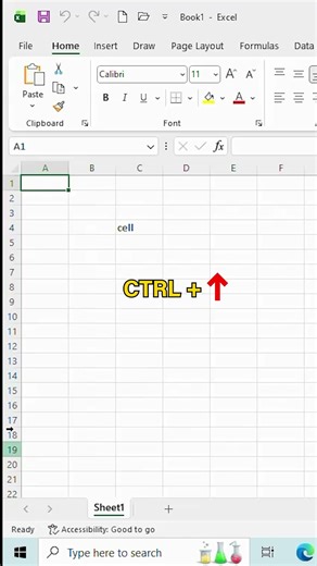 Excel Shortcut to Jump to Last Row and Column | Study Solution Technical Intitute #excel
