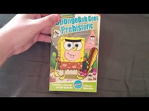 My SpongeBob SquarePants VHS Collection