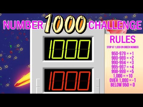 BCG 1,000 Seconds Stopwatch (1,000 Number Challenge Game) Remix Wii Party Final Challenge