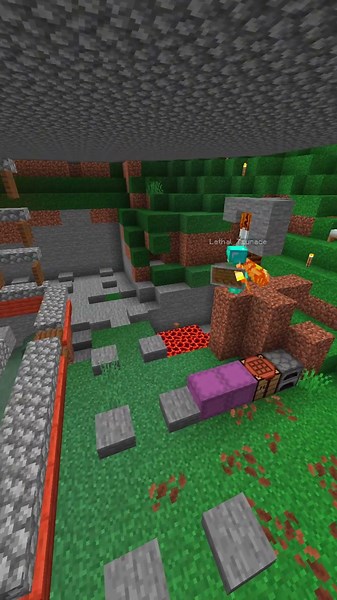 AFK Witch Farm Built in Minecraft Java! | 100 Days Series #minecraftshorts