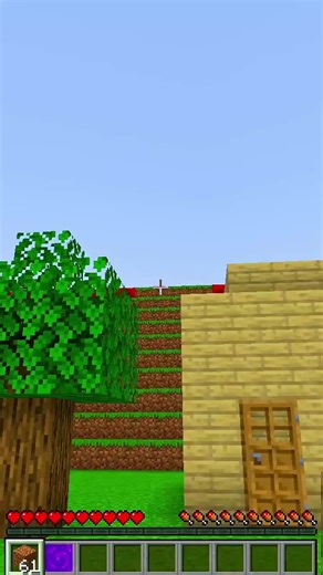 Квадратная земля #minecraft #майнкрафт #fyp