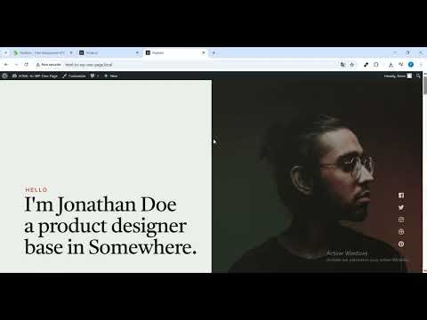 HTML To Wordpress Converter Plugin