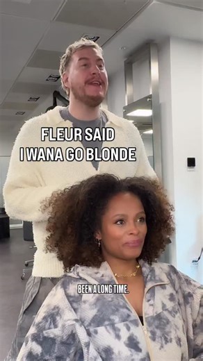 James Earnshaw Hair on Instagram: "It has been a LONGGG time since I did fleurs color, so we transformed her into this golden blonde @fleureast check out the ending, such a hot color on her skin tone ❤️ #curlyhair #blondecurlyhair #hairconsultation @wellahair @wellaprofessionalsuki"