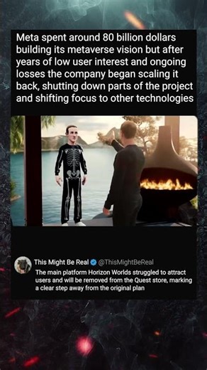 Meta Steps Back From The Metaverse