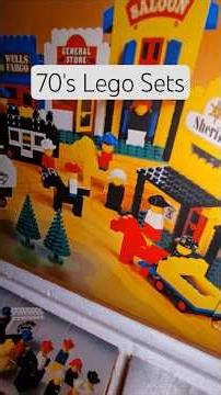 LEGO 1975: You wouldn't recognize these sets today