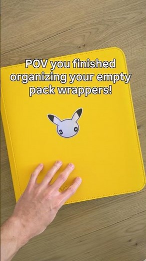 I collected EVERY Pokémon pack… in one binder 😳