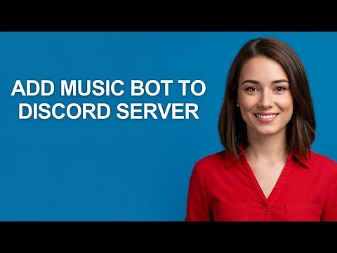 Add Music Bot To Discord Server - AshleyHowTo