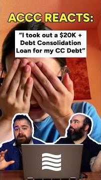Debt Consolidation Loan to Pay Off Credit Card Debt?| ACCC Reacts