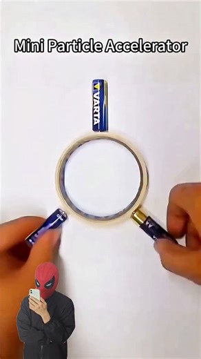 physics boy on Instagram: "Build a Mini Particle Accelerator?? #trending #viralreels #physics #experiment #concept #studyabroad #preparation #experiment #viralvideos"