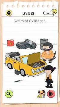 Brain Test 4 : Tricky Friends Level 85 Walkthrough