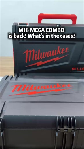 Back bigger and better than ever! M18 Mega Combo makes a return with more power, performance and all the tools you need! All-in-one, ready to go. #MilwaukeeToolMY #NothingButHeavyDuty #COMBO #milwaukeetools | Milwaukee Tool Malaysia