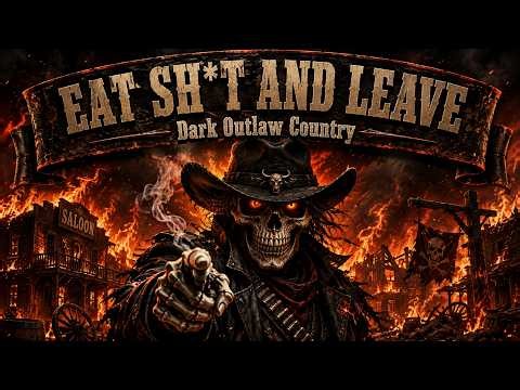 EAT SH*T AND LEAVE💀 Dark Country Rap | Outlaw Music 2026 (⚠️Explicit Lyrics)