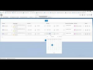 Time Tracking Batch Entry