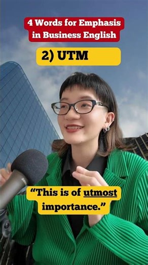 4 WORDS for EMPHASIS in Business English #speakconfidentenglish