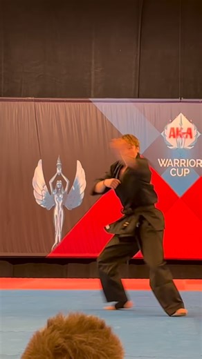 Mr. Christian Gerdes competing in Chicago at the 2026 AKA Warrior Cup🏆#nationalkarate #martialarts #akawarriorcup #karate | St. Cloud / Sartell National Karate