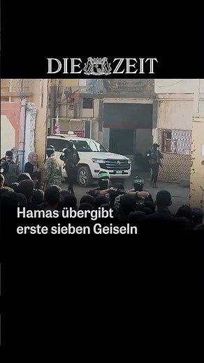 Hamas lässt erste sieben Geiseln frei #gaza