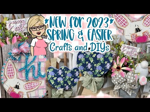 🌿🌸🐰 *NEW* SPRING & EASTER CRAFTS AND DIYs || Whimsical Rustic Country Crafts