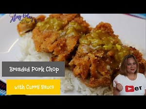 Crispy Breaded Pork Chops with Curry Sauce