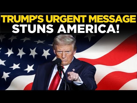 Donald Trump LIVE: Emergency Speech Stuns America | Trump's URGENT Address Shocks World | US News