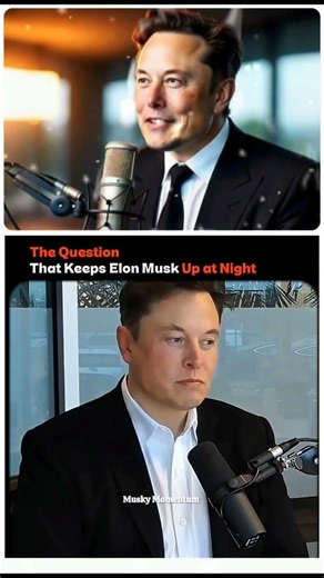 Elon Musk's First Question to AGI #elonmusk #motivation #interview #shorts