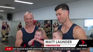 It's that time of year again - the launch of the Perth Firefighter's Calendar. www.7NEWS.com.au #7NEWS | 7NEWS Perth