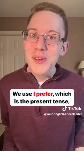 Do you know the difference between saying “I prefer” and “I would prefer” in English? It’s rather simple, but it may not be what you would expect! We use “I prefer” when talking about general preferences that we have all the time, but we use “I would prefer” to talk about specific preferences that we have in the situation we’re in right now. However, just keep in mind that “I would prefer” is the more formal version of the phrase “I would rather”, and in everyday situations, it’s more common to