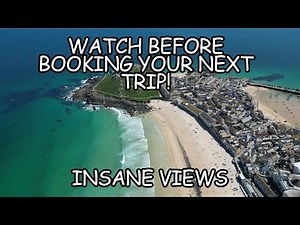 Breathtaking Aerial Views of St Ives | The Beauty of Cornwall in 4K