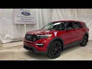 Red 2021 Ford Explorer ST Review - MacPhee Ford