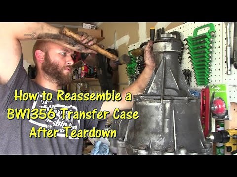 How to Reassemble an F-Series & Bronco BW1356 Transfer Case after Teardown by ‪@GettinJunkDone‬