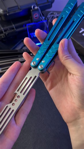 3 colors Aluminum Handle Balisong Trainer | Beginner-friendly