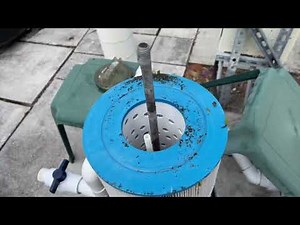 How to change the C1750 filter on a Hayward pool filter system
