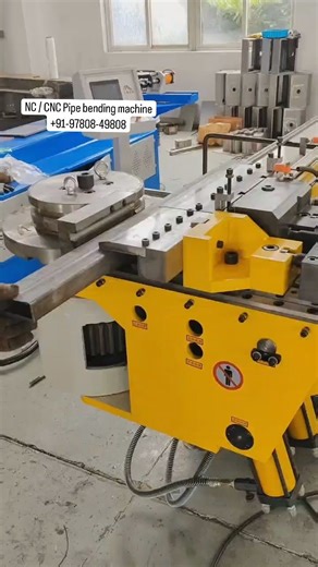 6K views · 425 reactions | Operational video of the NC / CNC pipe bending machine processing a heavy duty rectangular pipe . . #pipebending #pipe #bendingmachine #accurate #fast #heavyduty #heavy | Kwality Machinery Export | Facebook
