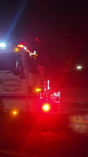 Hughesville,MD Engine 22 responding to structure fire #fyp #firetime #firetruck #jobtown
