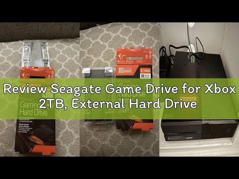 Review Seagate Game Drive for Xbox 2TB, External Hard Drive Portable, USB 3.2 Gen 1, Black with buil