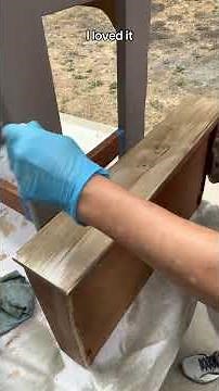 Refinishing a Rustic Oak Desk | Stain, Paint & Glaze Furniture Makeover (Part 2)