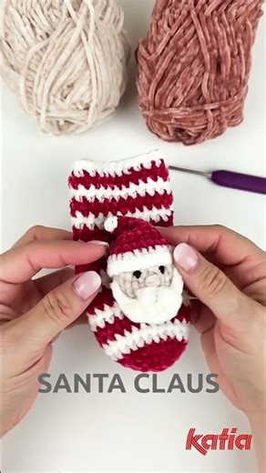 🎄 4 Christmas baby socks 🎁 Which one will you choose? Sockirumi 🧦 #DIYChristmas #KatiaYarns