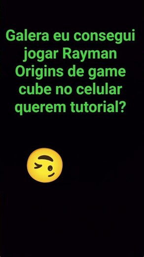 kunai tá vuando Rayman Origins no celular querem tutorial